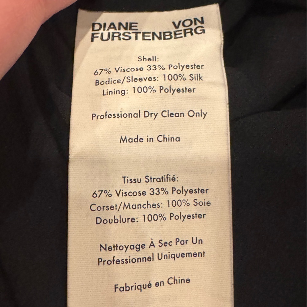 DVF Diane Von Furstenberg Josephina Eden Silk Off The Shoulder Mini Dress 14 - Picture 14 of 15